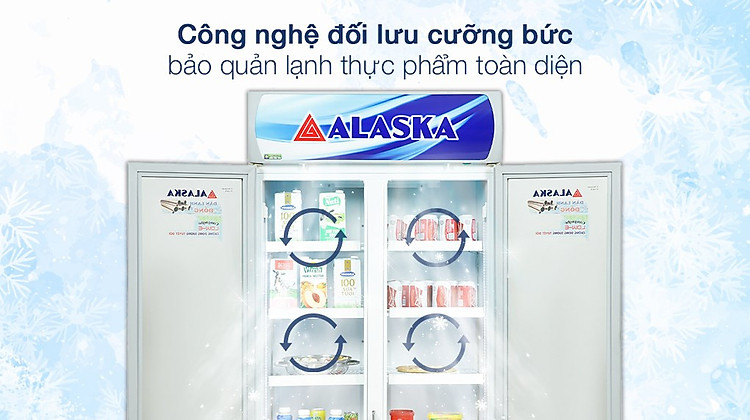 Tủ mát Alaska 580 lít SL 7C - Công nghệ làm lạnh