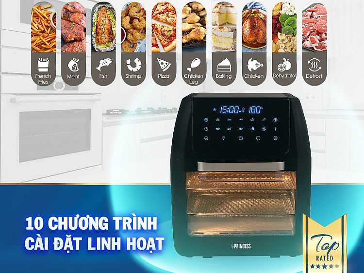 Nồi chiên không dầu 12 lít