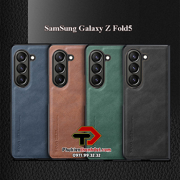 Ốp lưng da SamSung Galaxy Z Fold5 chính hãng X-level