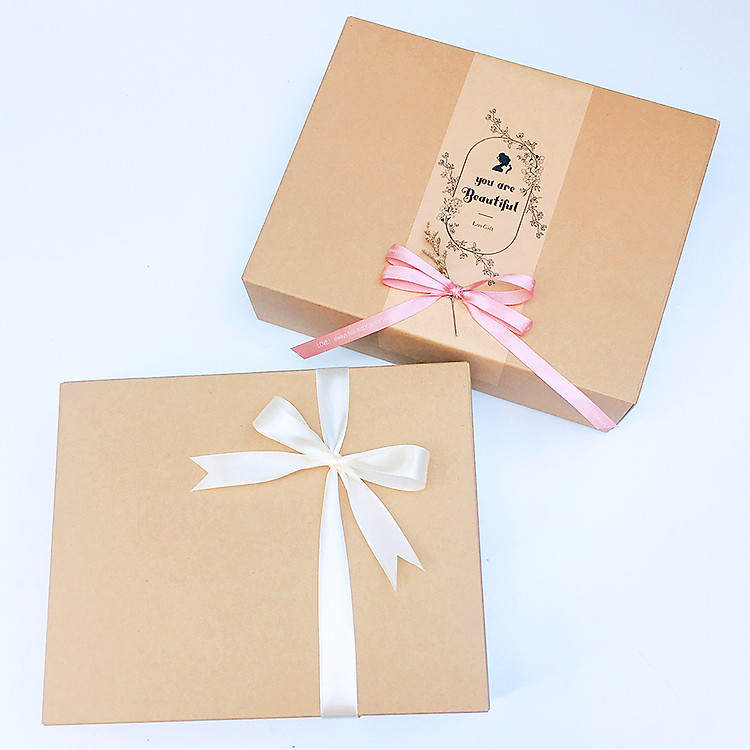 hộp đựng quà kraft hộp đựng quà kraft