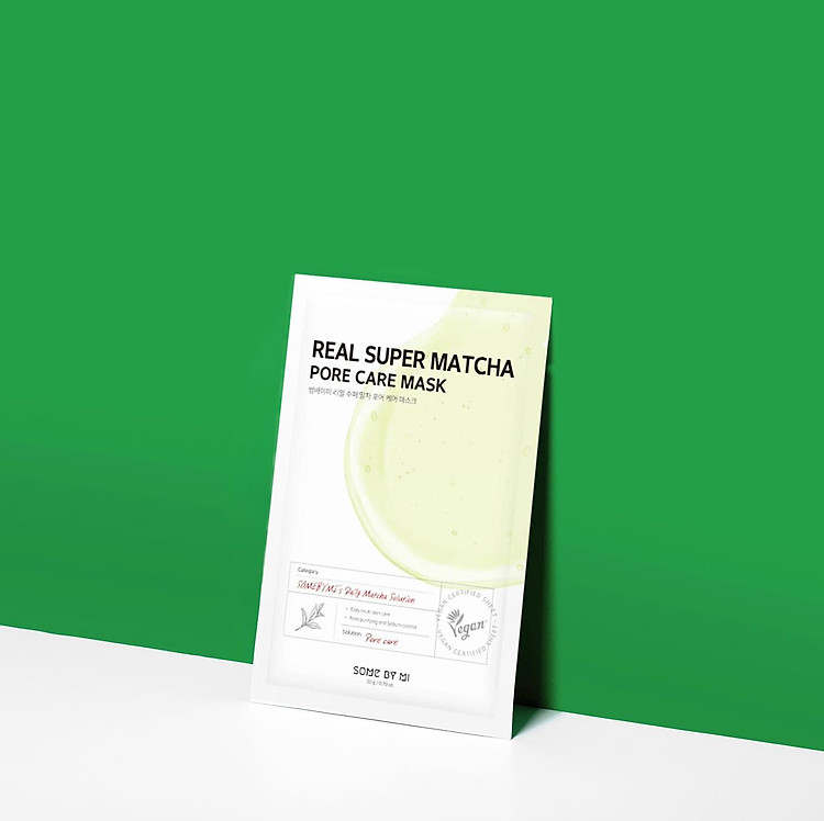 Some By Mi Real Super Matcha Pore Care Mask