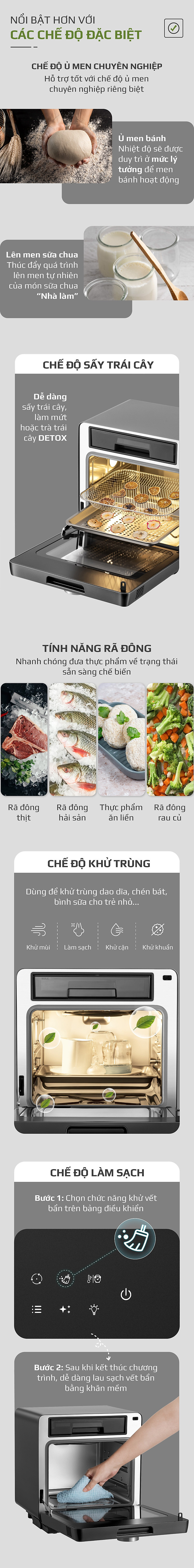 Nồi Chiên Hơi Nước Olivo SF16 Pro Thương Hiệu Mỹ Cao Cấp Gồm 56 Chức Năng Làm Bít Tết Hấp Nướng Hâm Nóng Đa Năng Dung Tích 16 Lít Công Suất 2800 W - Hàng Chính Hãng