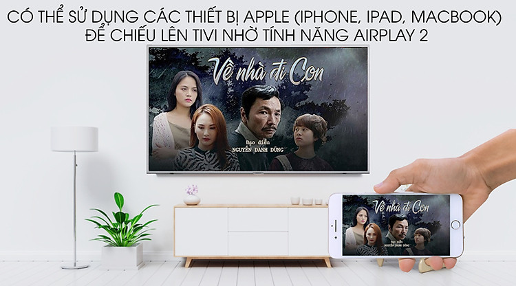 Smart Tivi QLED Samsung 4K 55 inch QA55Q65R - Airplay 2