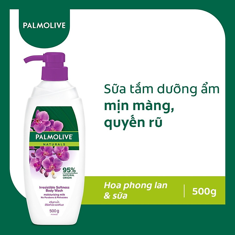 Palmolive Naturals Shower Milk Orchid 500g Palmolive Naturals Shower Milk Orchid 500g - 1