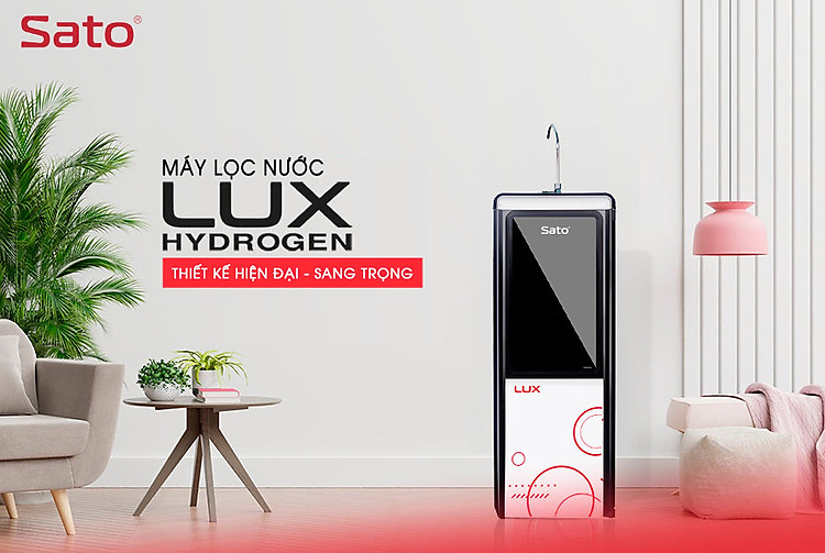 Máy lọc nước Sato Hydrogen LUX LUx6309HD 9 cấp lọc