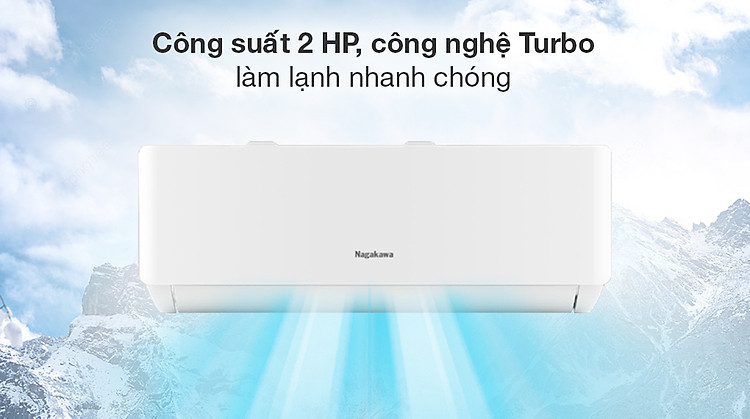 Máy lạnh Nagakawa Inverter 2 HP NIS-C18R2T28 - Công nghệ làm lạnh