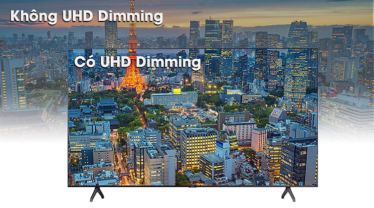 Smart Tivi Samsung 4K 43 inch UA43TU7000 - Công nghệ UHD Dimming