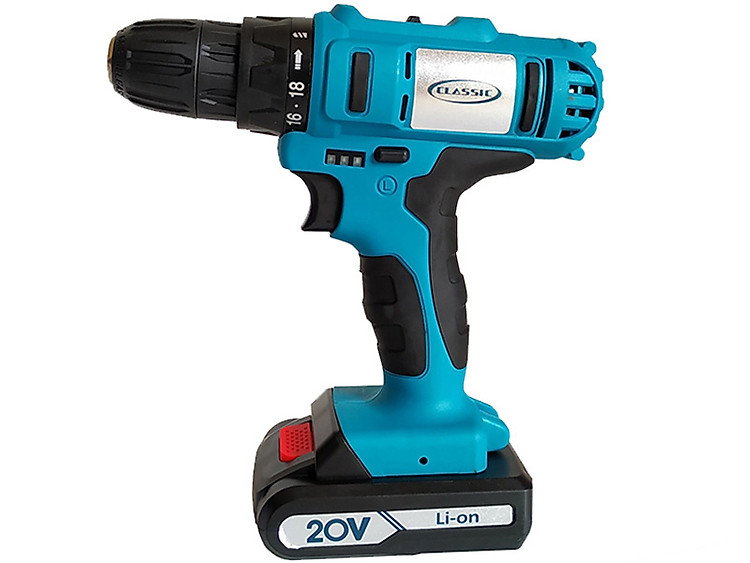 Máy khoan pin Classic CLA-20VA dùng khoan và bắt vít Máy khoan pin