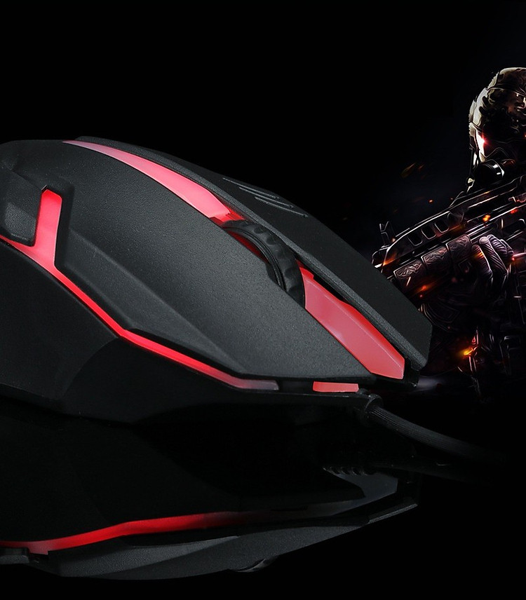 Chuột máy tính Sunwolf OP20 Gaming mouse PF168 6