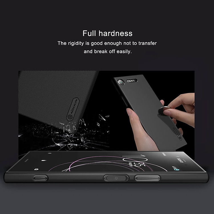 Nillkin Super Frosted Shield Matte cover case for Sony Xperia XZ1