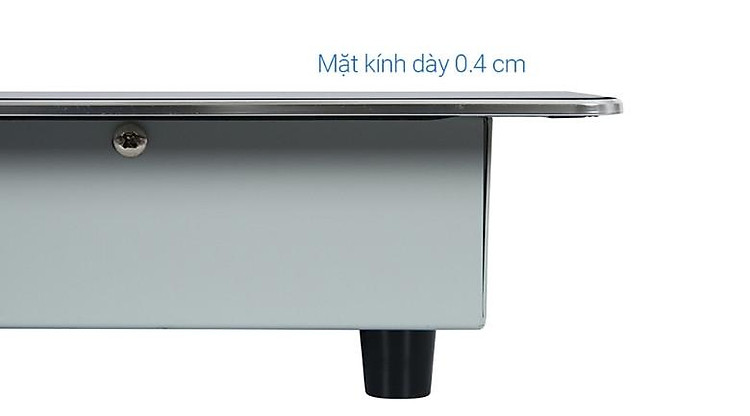 Mặt bếp bằng kính Kanger chịu lực, chịu nhiệt tốt