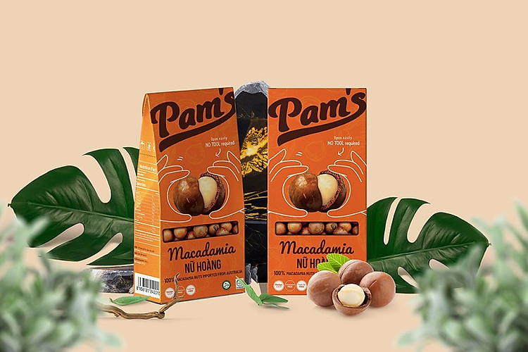 combo 2 maccadamia nữ hoàng nhập khẩu úc pam s(250g) - tách tay, sấy chín thơm ngon 3