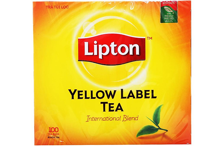 Trà Lipton Nhãn Vàng 100 gói x 2G