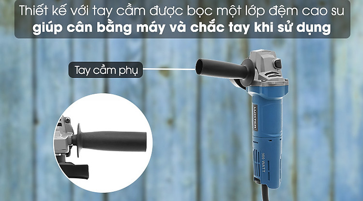 Máy mài góc Luxter Wm66108 900W - Tay cầm phụ