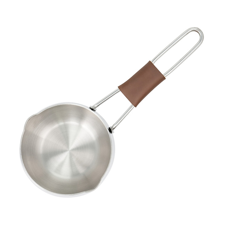 Quánh Inox 3 lớp đúc liền khối miệng rót Kalpen Baby Rinmer size 12cm