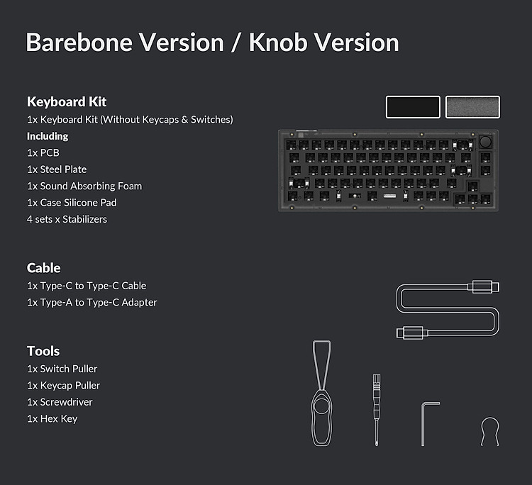 Bàn phím cơ tùy chỉnh Keychron V2