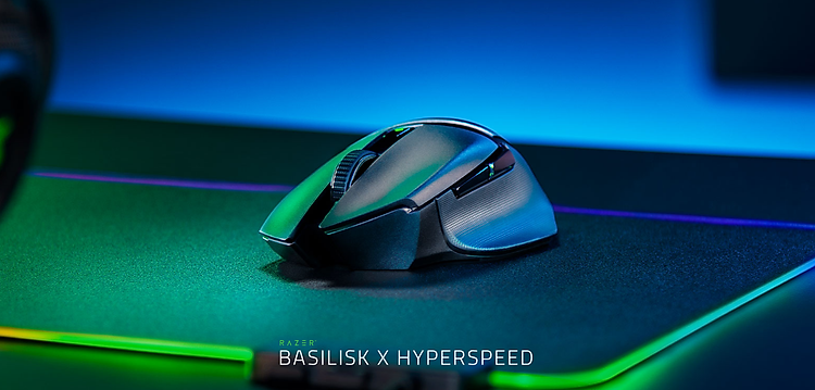 Chuột chơi game Razer Basilisk X HyperSpeed Wireless Black (RZ01-03150100-R3A1) 1