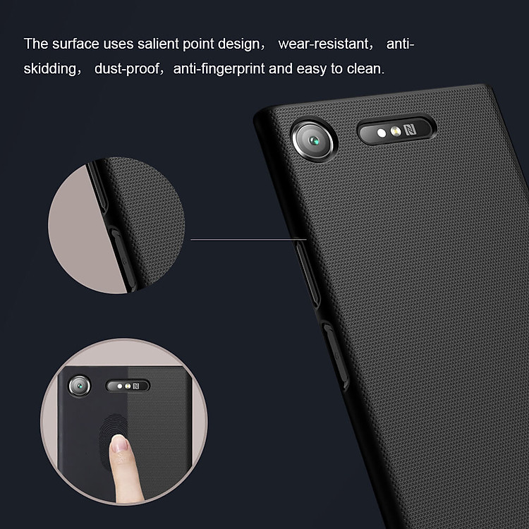 Nillkin Super Frosted Shield Matte cover case for Sony Xperia XZ1