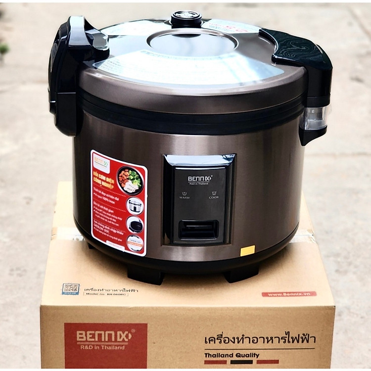 Nồi cơm điện công nghiệp 1850W Bennix Thái Lan BN-060RC dung tích 6L