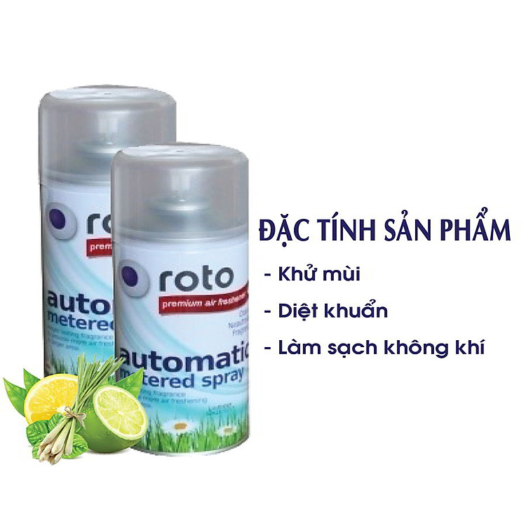 Đặc tính sản phẩm nước hoa xịt phòng roto300-paper.vn
