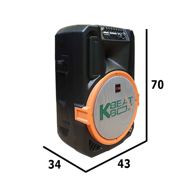 Loa k&eacute;o di động Acnos BeatBox KB39U 2019 (NEW)