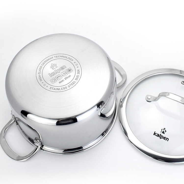 Nồi Inox 3 lớp đúc liền khối Kalpen Kazler