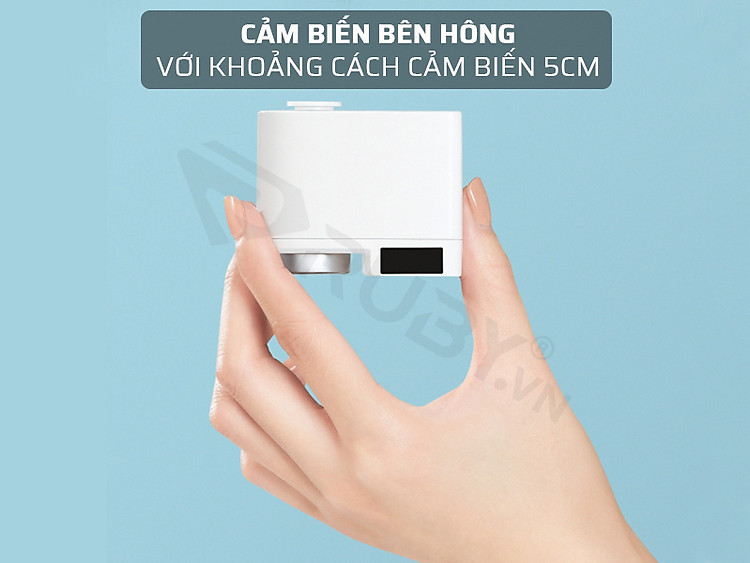 Cảm biến bên hông với khoảng cách 5 cm