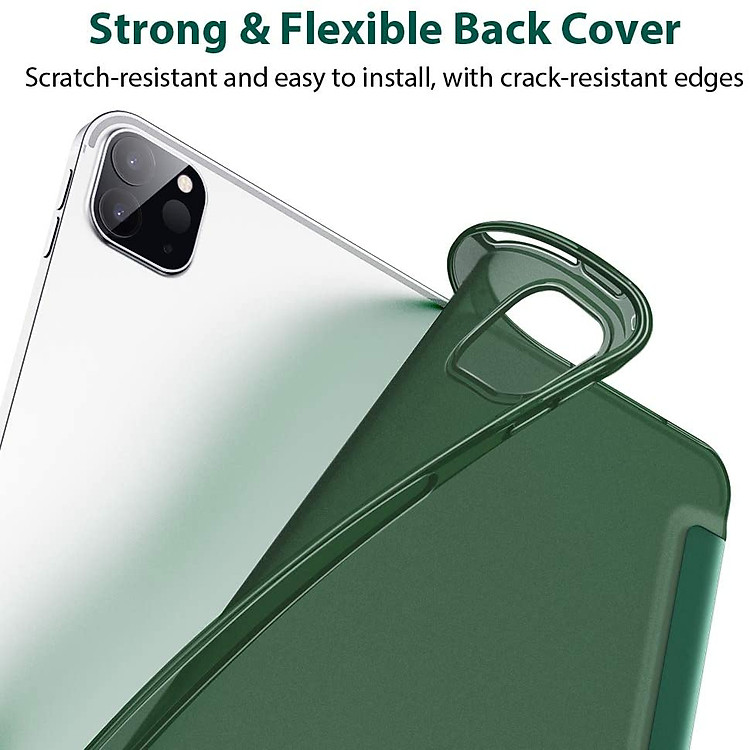 Bao Da Dành Cho iPad Pro 11 inch 2021 và iPad Pro 12.9 inch 2021 ESR Rebound Slim Smart Case - Hàng Nhập Khẩu