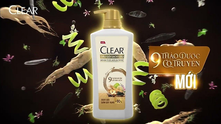 Clear 9 Traditional Herbal Shampoo 630g
