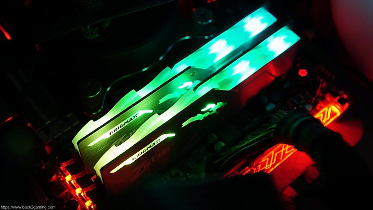 Bộ nhớ DDR4 Kingmax 8GB (3200) ZEUS Dragon RGB 2a