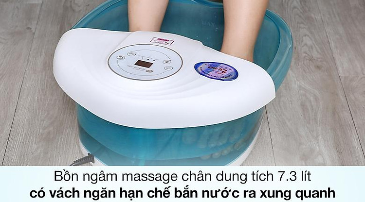 bồn ngâm massage chân rio ftbh5-eu - hàng chính hãng 6