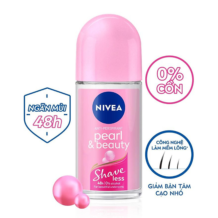 Nivea Shaveless Anti-Perspirant Pearl & Beauty Roll On