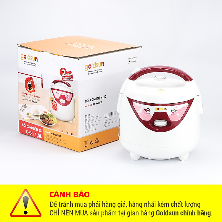 Nồi cơm điện Goldsun ARC-GW100