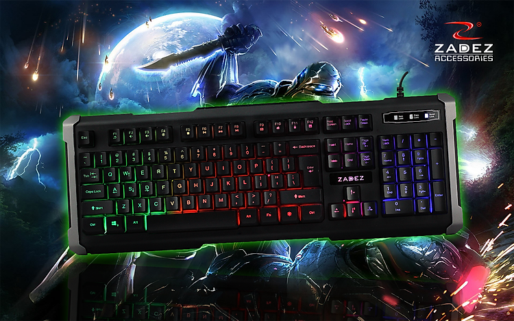ZADEZ G-851K RGB Gaming Keyboard