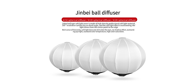 Φ85 Quick Ball Softbox 1 2