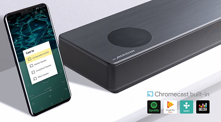 Loa thanh soundbar LG 5.1.2 SL10Y 570W - Google ChromeCast Loa thanh soundbar LG 5.1.2 SL10Y 570W - Google ChromeCast