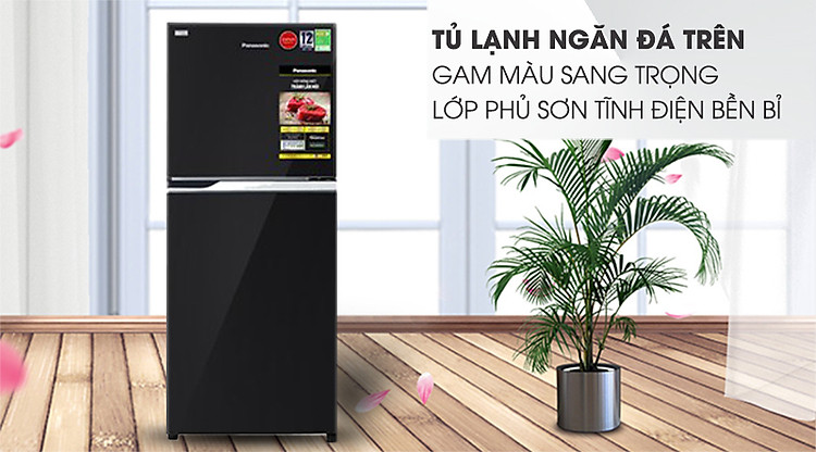 Tủ lạnh Panasonic Inverter 234 lít NR-BL263PKVN-Gam màu sang trọng, lớp phủ sơn tĩnh điện bền bỉ