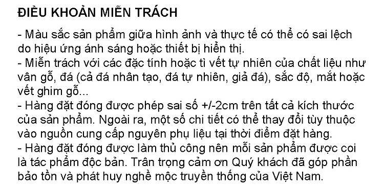 Dieu khoan mien trach