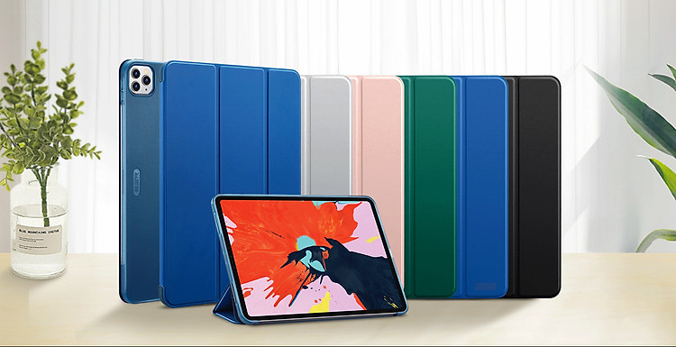 Bao Da Dành Cho iPad Pro 11 inch và 12.9 inch 2020 ESR Rebound Slim Smart Case - Hàng Nhập Khẩu