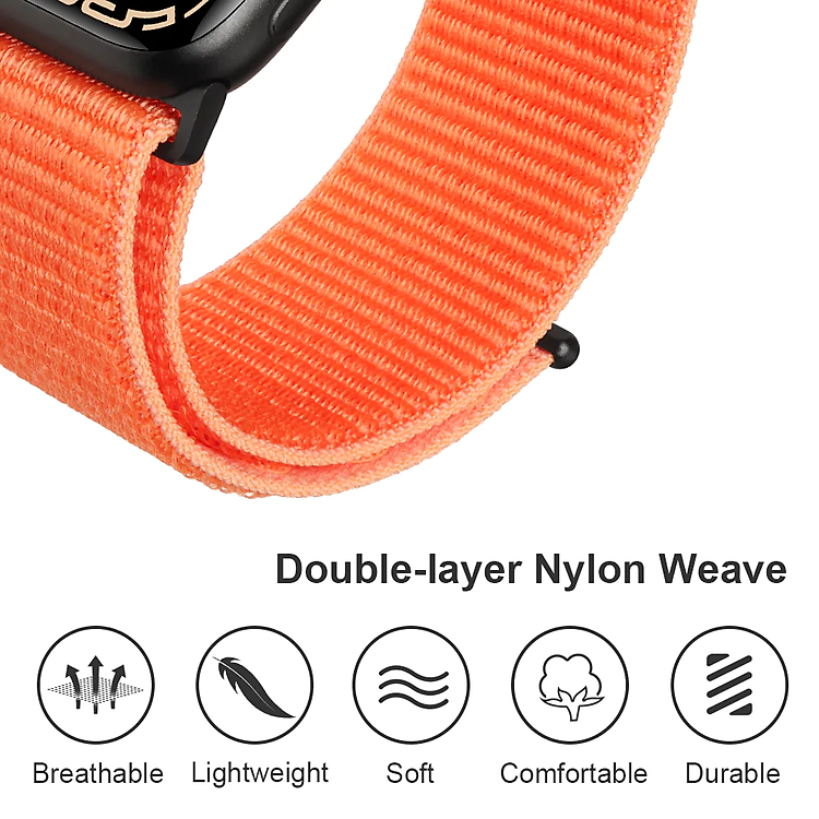 Dây đeo thay thế cho Apple Watch Ultra Series 8 49mm / 45mm / 42mm / 44mm chất liệu vải kết hợp với nylon hiệu WIWU Watchband Pro