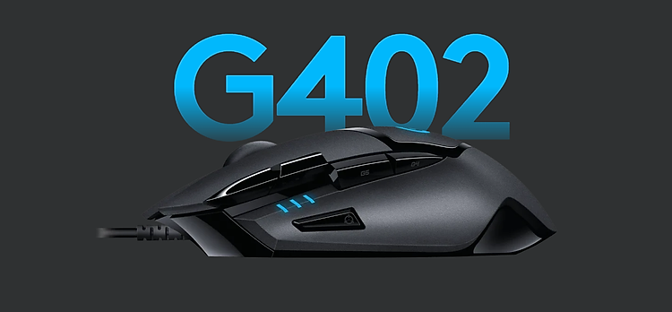 Chuột game Logitech G402 Hyperion Fury (USB/đen) 1