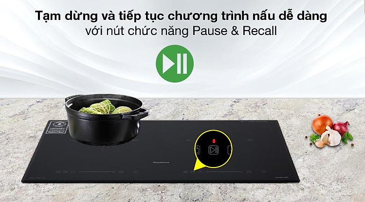 Tạm dừng - Bếp từ đôi Nagakawa NAG1213M