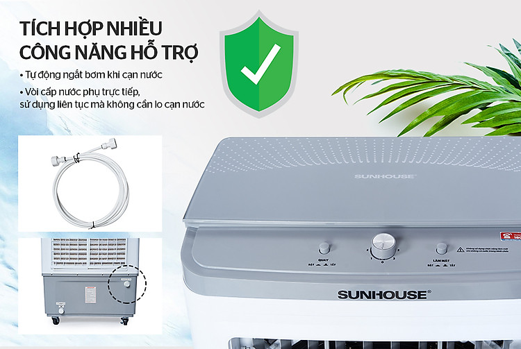 Tích hợp nhiều công năng hữu ích