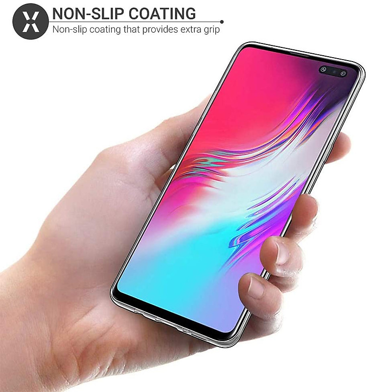 Ốp lưng dẻo silicon cho Samsung Galaxy S10 5G hiệu Ultra Thin (siêu mỏng 0.6mm, chống trầy, chống bụi) - Hàng nhập khẩu