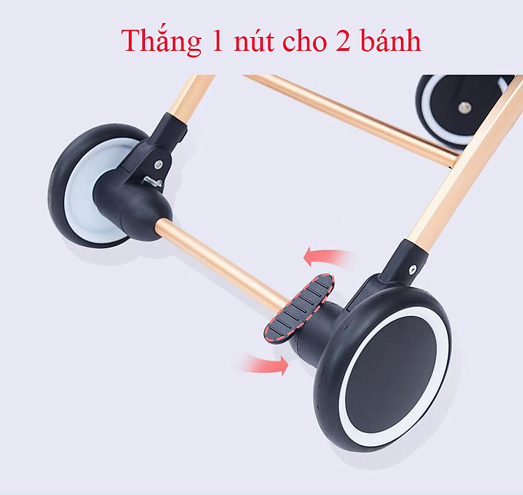 xe đẩy gấp gọn du lịch haowei