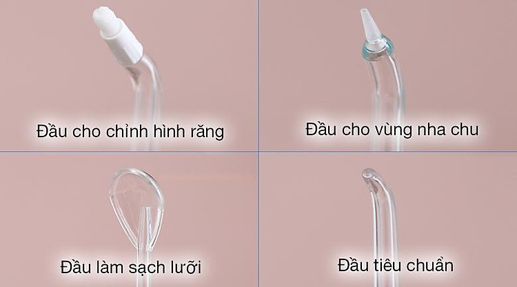 Máy tăm nước gia đình Rio DCIC - 4 vòi xịt chuyên dụng