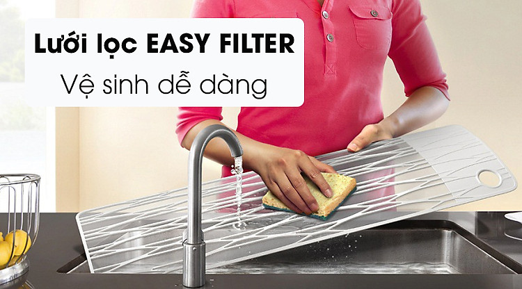 Máy lạnh Samsung Inverter 1 HP AR10TYHYCWKNSV-Vệ sinh dễ dàng với lưới lọc bụi bẩn Easy Filter Máy lạnh Samsung Inverter 1 HP AR10TYHYCWKNSV-Vệ sinh dễ dàng với lưới lọc bụi bẩn Easy Filter