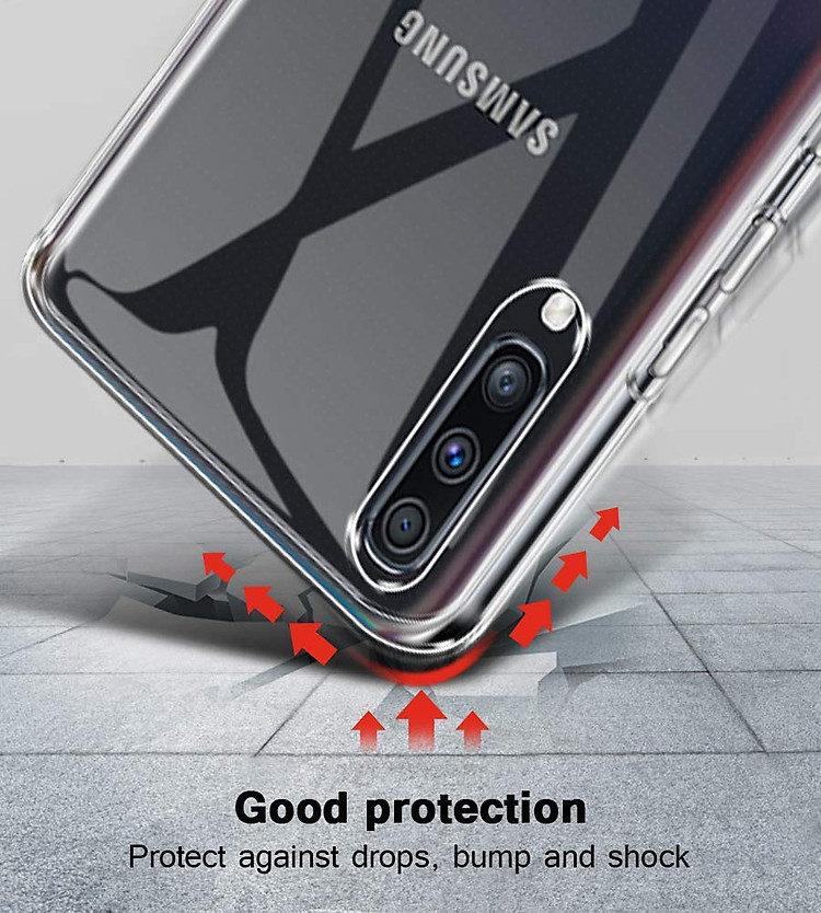 Ốp lưng silicon dẻo trong suốt cho Samsung Galaxy A30s / A50 / A50s hiệu Ultra Thin mỏng 0.6mm độ trong tuyệt đối chống trầy xước - Hàng nhập khẩu