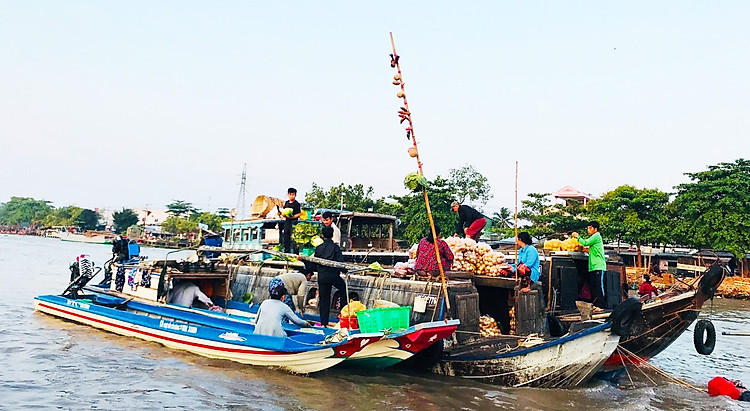 Cho Noi Cai Rang Can Tho - tour miền Tây 4 ngày 3 đêm