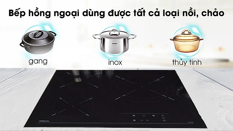 Bếp hồng ngoại âm Teka TT 6315 - Hàng chính hãng